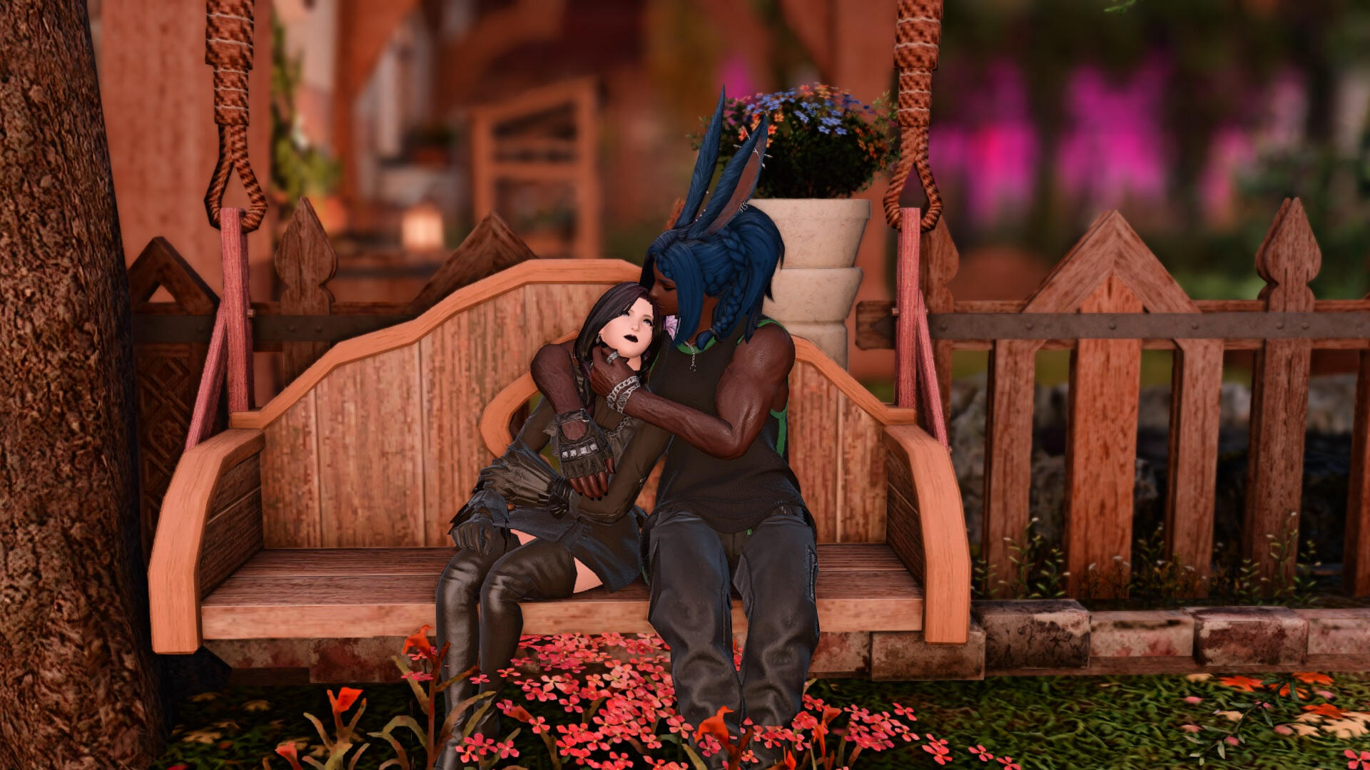 A face that&#39;s asking for smooches.