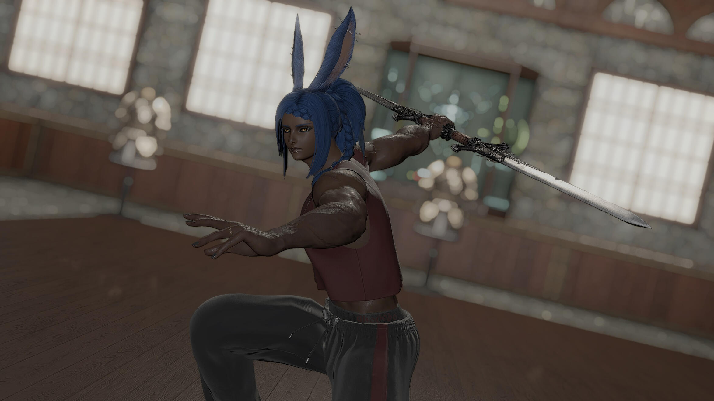 I can&#39;t see the VPR weapon in this form without thinking of Darth Maul.